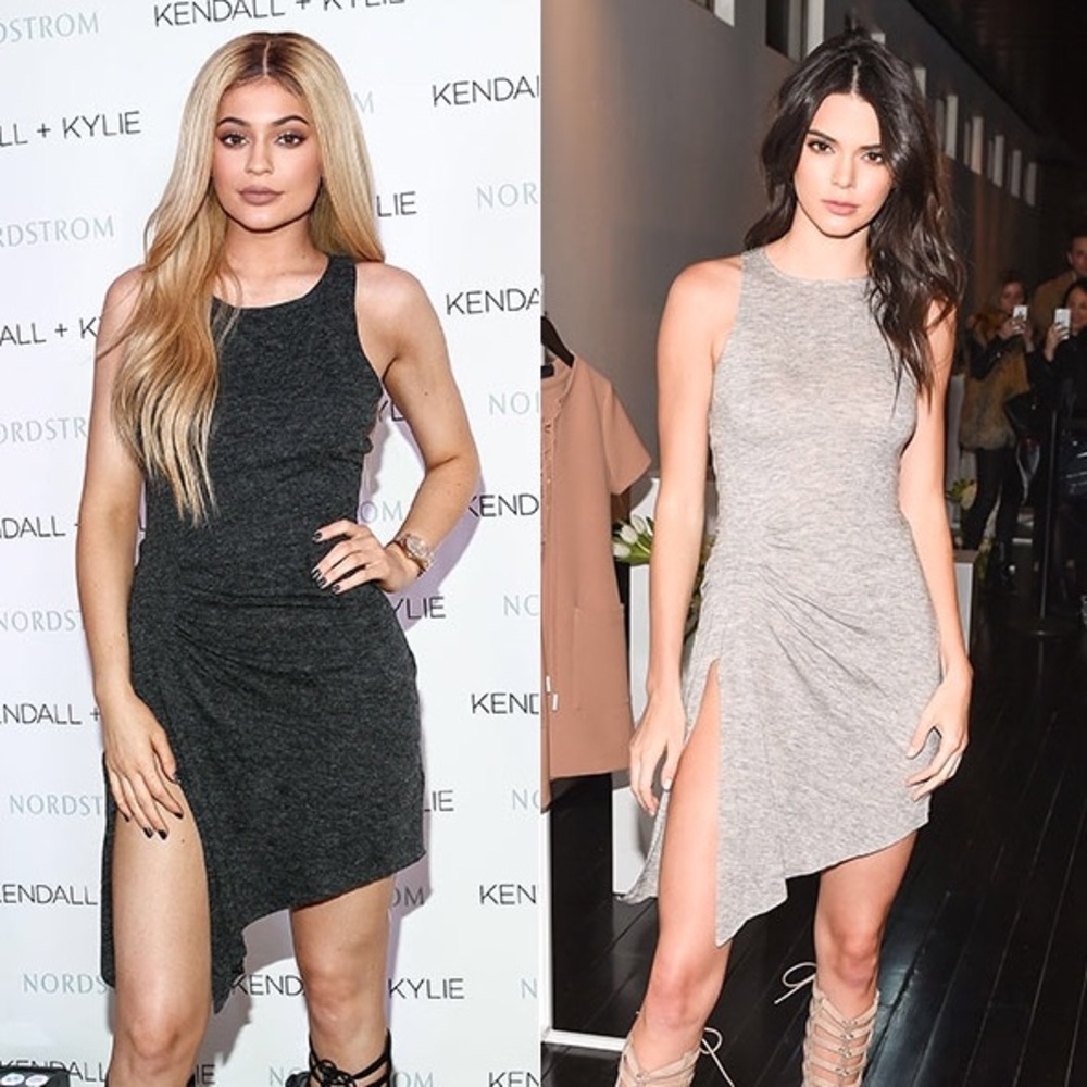 Kendall + Kylie racer back dress